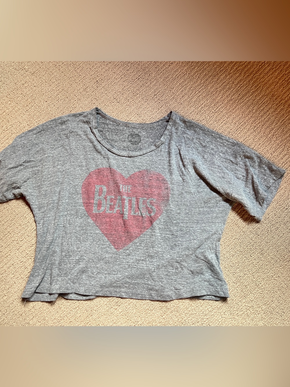 The Beatles Women’s Crop Tee